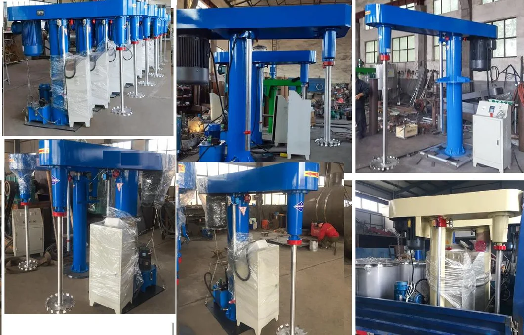 Industrial Production Liquid Mixer Machine Paint High Speed Disperser