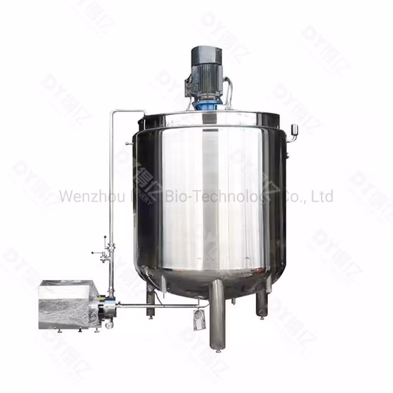 분말 혼합 탱크 Inox 혼합 탱크 교반기가 있는 스테인레스 스틸 용기