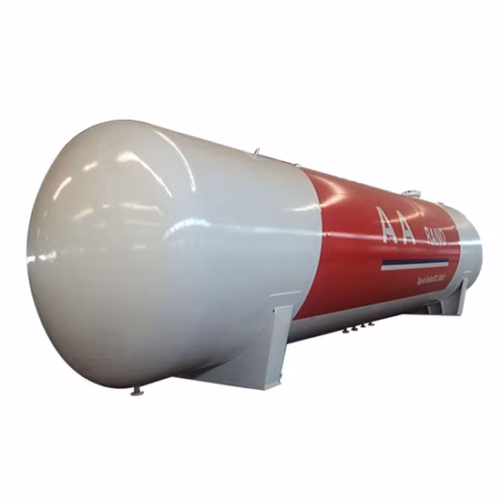 50cbm LPG 저장 탱크 50000 리터 유조선 25 톤 LPG 용기
