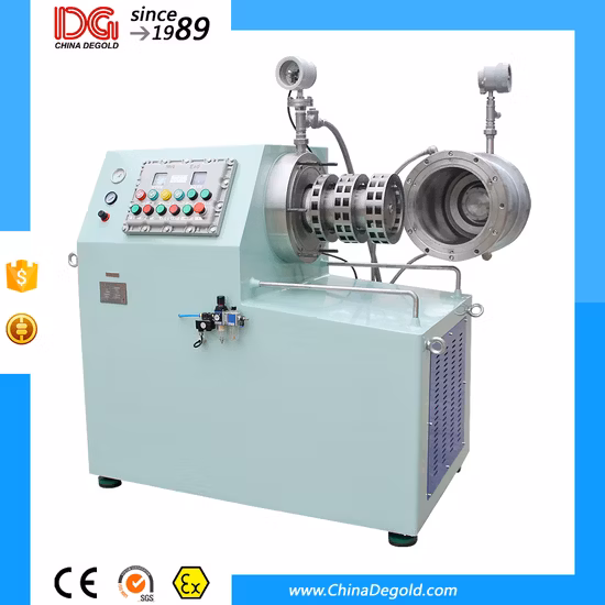 Degold 60리터 터빈 수평 샌드밀