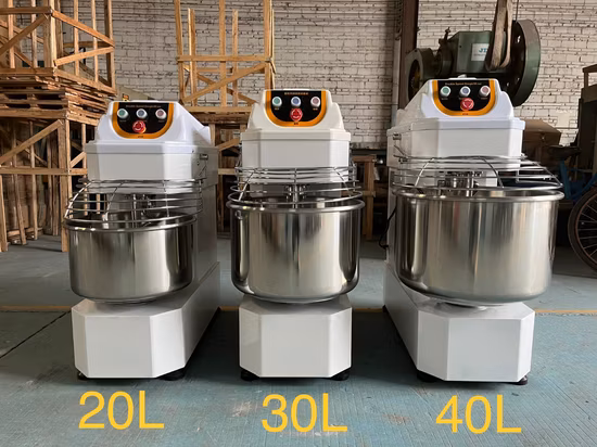 산업 광고 방송 20L 30L 40L 반죽 믹서 빵가루 믹서 기계 나선형 반죽 믹서