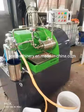 1L 로드 핀 실험실 사용 나노미터 수평 샌드 비드 밀 연삭 수성 잉크/마이크로캡슐 현탁제/형광 물질/구리 크롬 블랙