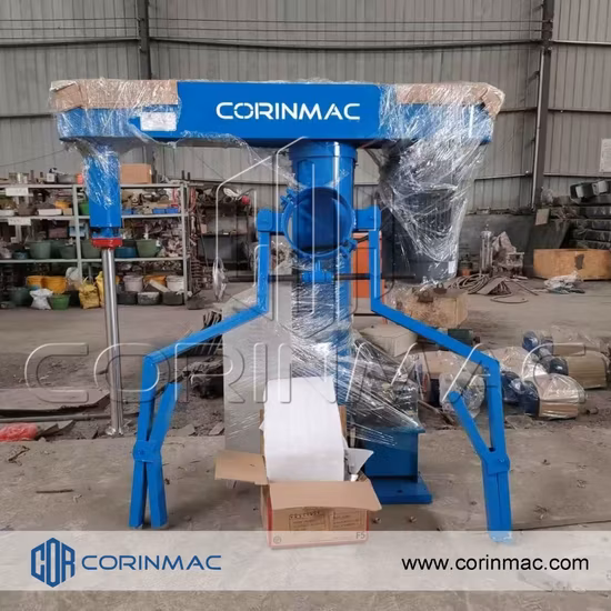 유압식 리프팅 유제 라텍스 페인트 혼합기, 고속 분산기